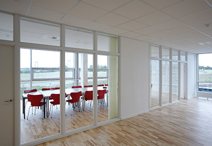 Deko BK Fire – Glazed Partition in Aluminium Frame