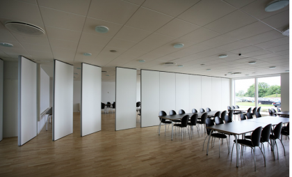 Deko MV – Panel Wall with Discrete Stacking Solutions